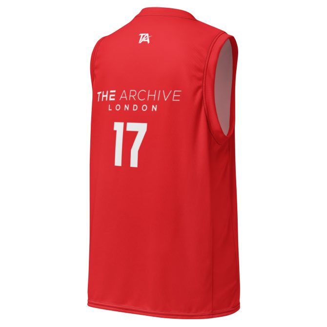 B-BALL JERSEY V.0 - RED - Image 2