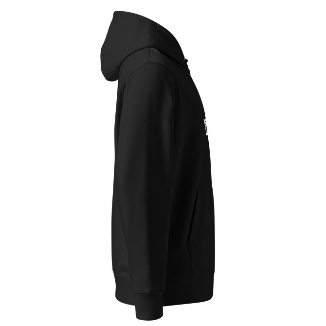 ICON 3 - HOODIE (BLACK/W ) - Image 4