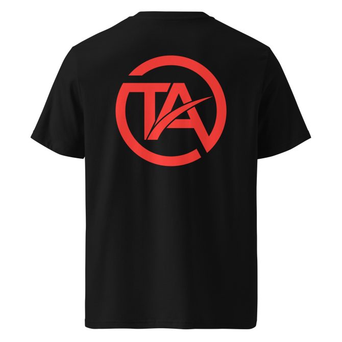 ICON ONE - T SHIRT ( BLACK AND RED ) - Image 4
