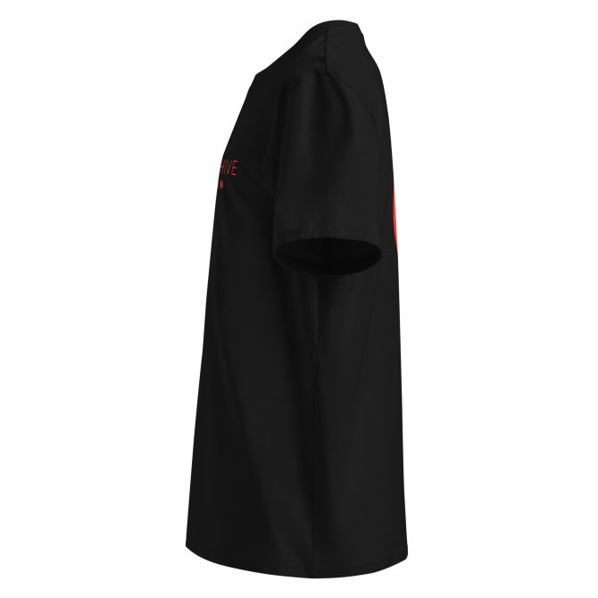 ICON ONE - T SHIRT ( BLACK AND RED ) - Image 2