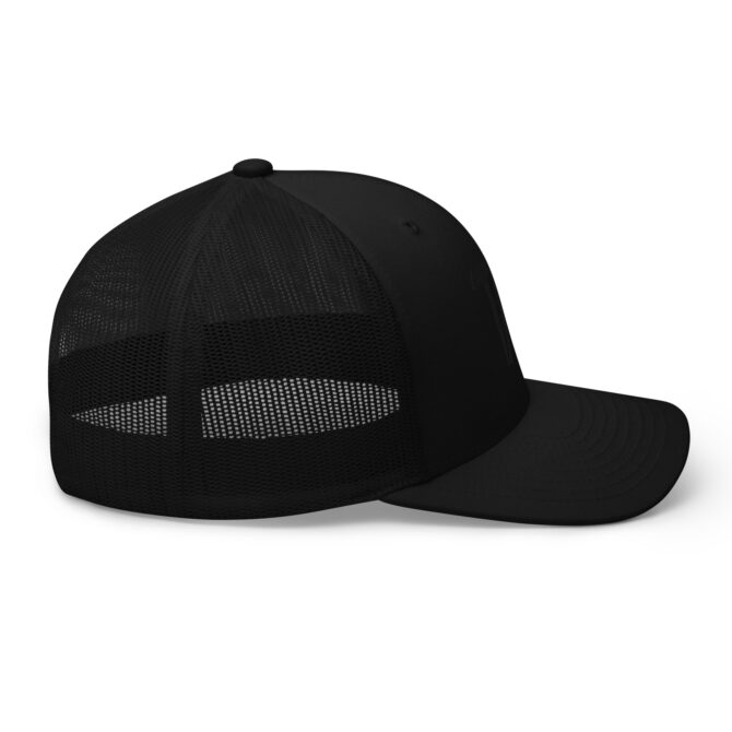 TAL TRUCKER CAP ( BLACK/BLACK) - Image 5