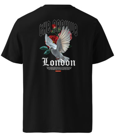 DOVE T- SHIRT ( BLACK/W )